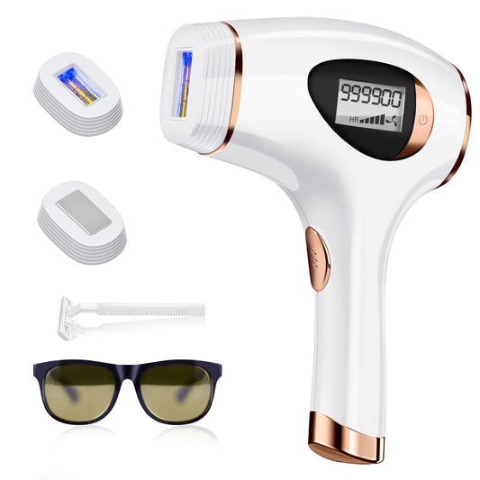 REDFMG Laser Hair Removal for Women and Men, IPL Hair Removal Permanent, Painless Hair Removal Device